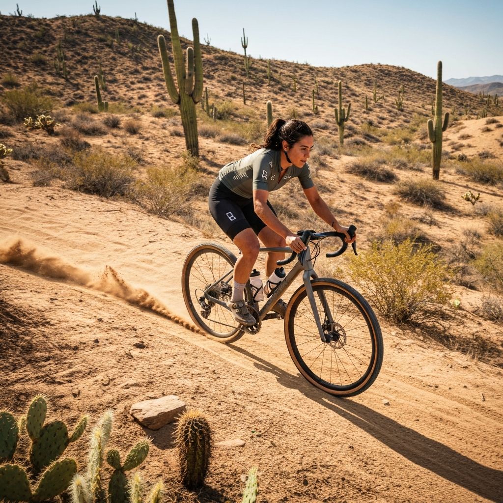 Gravel cycling adventure